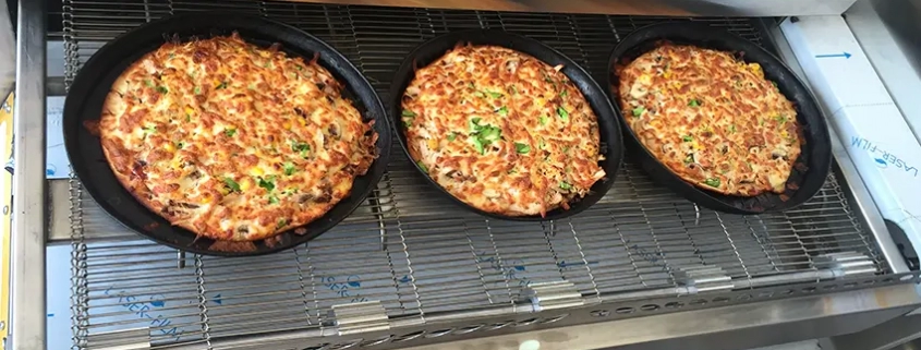فر پیتزا ریلی سه ردیفه